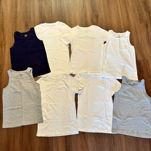 Bundle Hanna Andersson 100% organic cotton undershirts size L